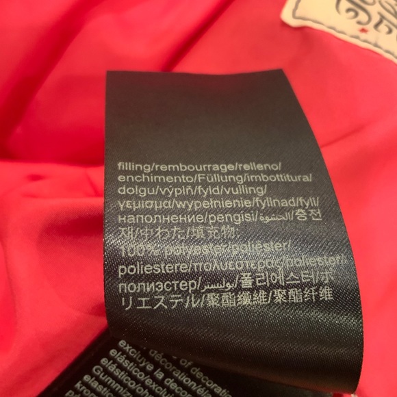 Tommy Hilfiger girls pink puffer jacket size 5 - Picture 7 of 7